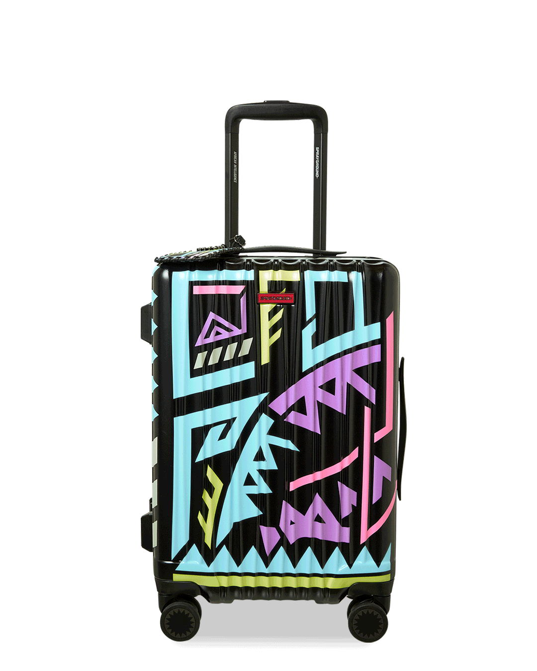 A.I. PATH TO THE FUTURE III HARDSHELL CARRY-ON LUGGAGE - SANDFLOWER COLLAB